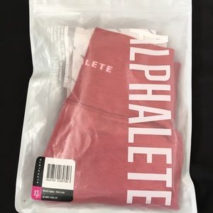 Alphalete OG Revival Leggings - Cherry Icee XS